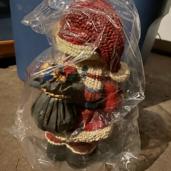 12” Tall New Cherished Christmas Figurine Standing Bear - Picture 2 of 3